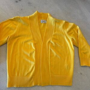 Cielo Canary Yellow Women's Cardigan